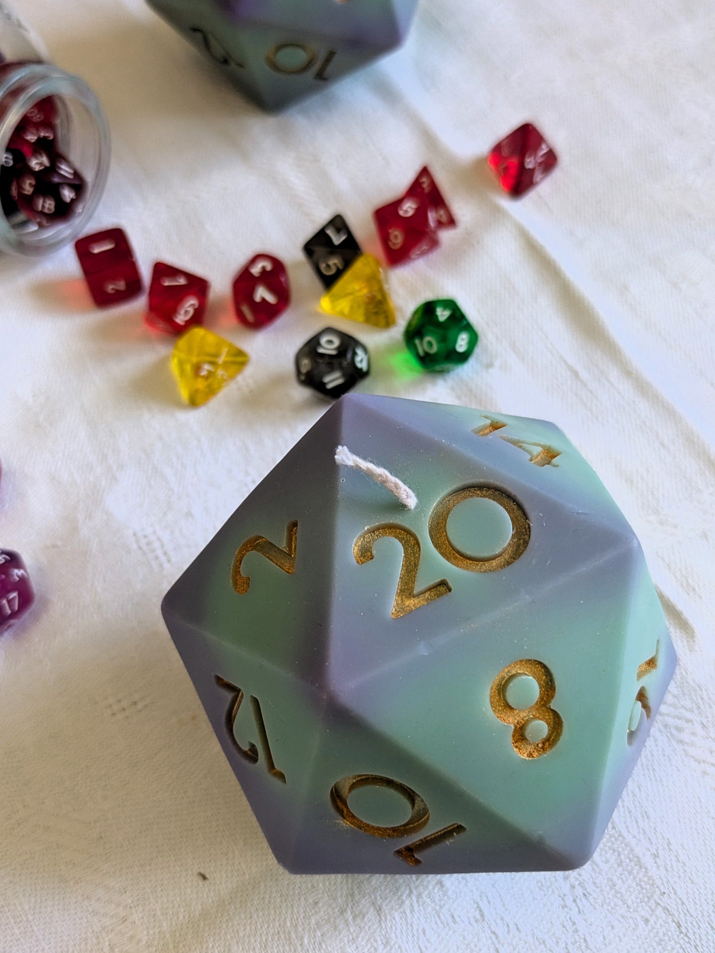 D20 Soy Wax Candle – Enchanted Forest