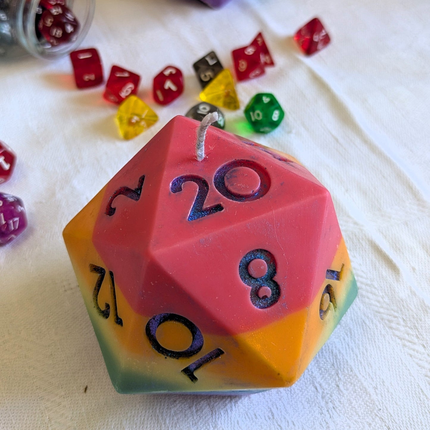 D20 Soy Wax Candle – Unicorn Fart