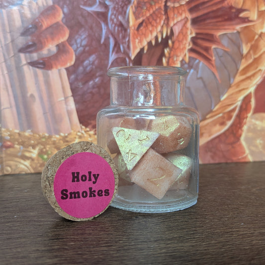 D&D set kockica - mirisni vosak za topljenje Holy Smokes