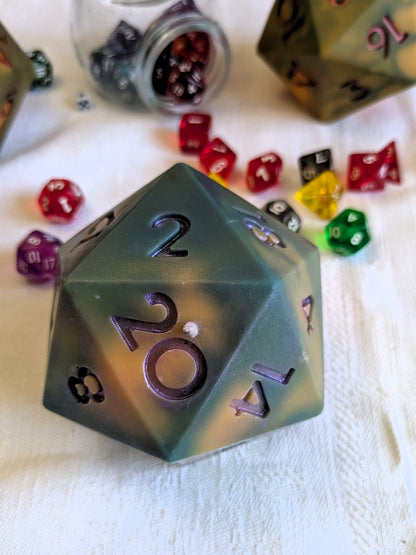 D20 Soy Wax Candle – Holly Smokes