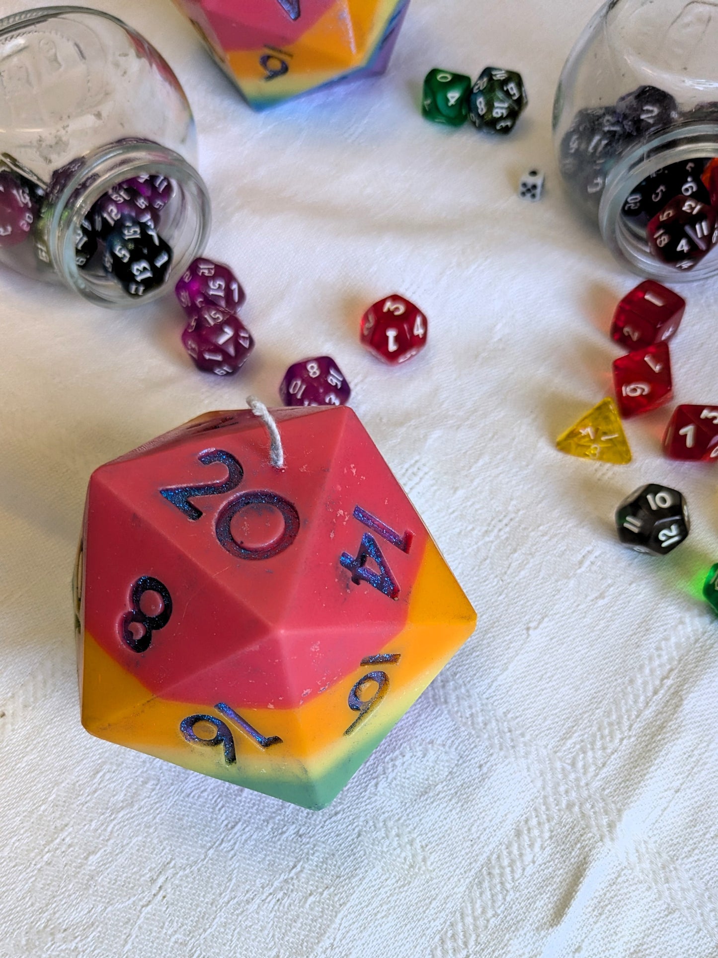 D20 Soy Wax Candle – Unicorn Fart