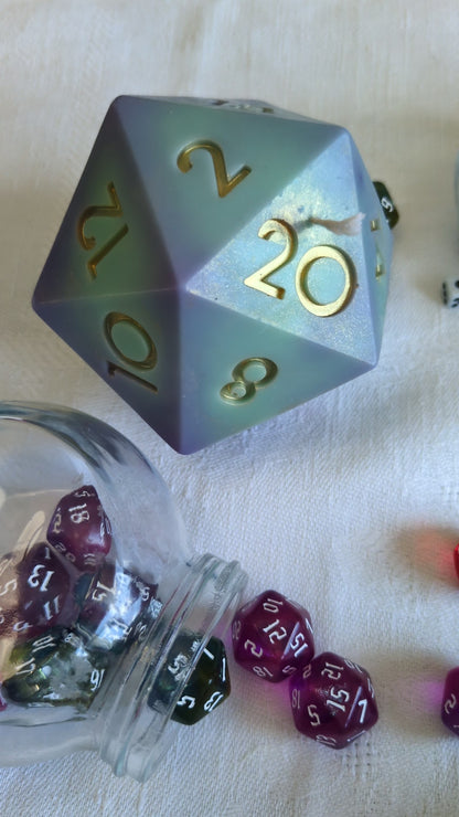 D20 Soy Wax Candle – Enchanted Forest