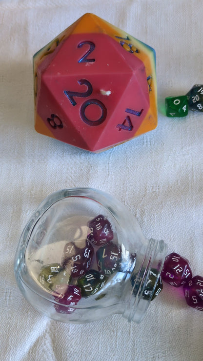 D20 Soy Wax Candle – Unicorn Fart