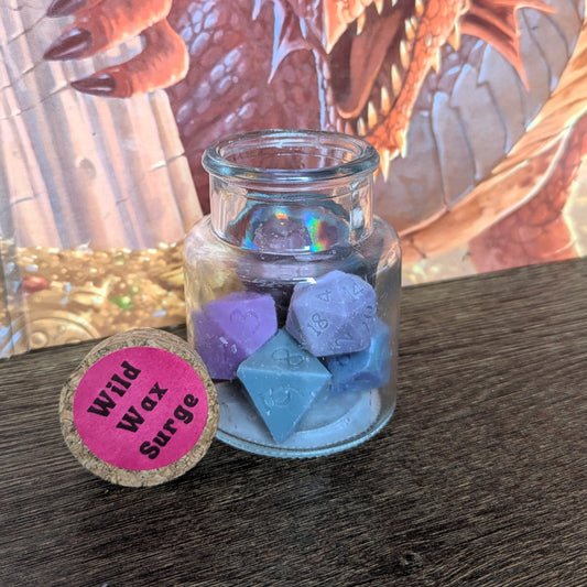D&D set kockica - mirisni vosak za topljenje Wild Wax Surge